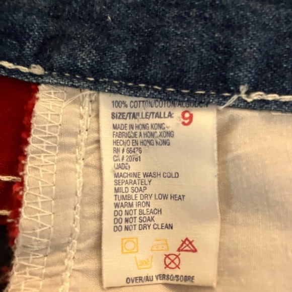 Vintage Tommy patriotic jeans - Picture 5 of 5